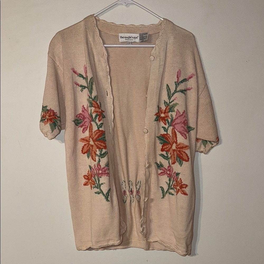 The Eagle's Eye Cream Knit Cardigan